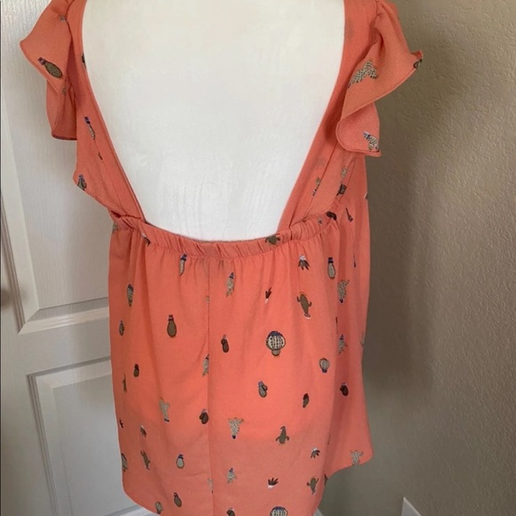 EUC Torrid chiffon top- worn once!! - Picture 4 of 6